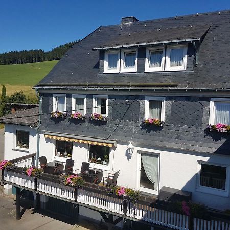 Pension Bergfrieden Schmallenberg Exteriör bild