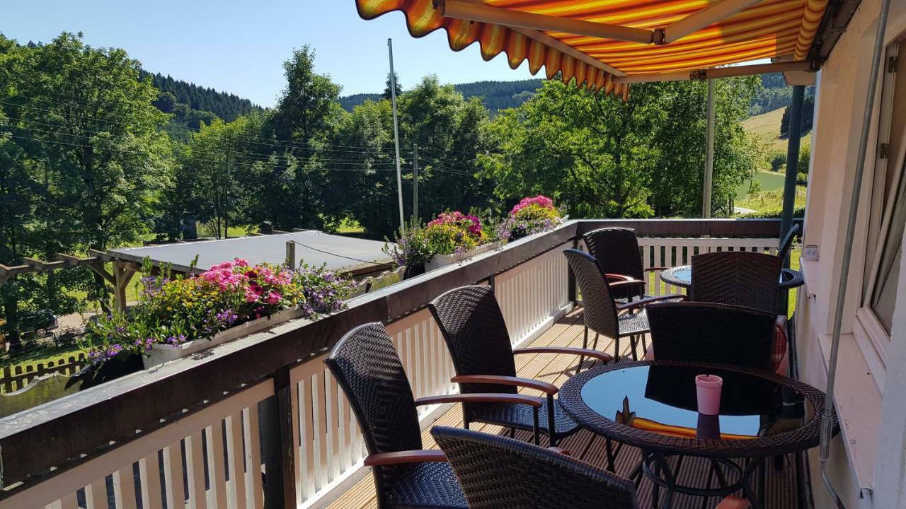 Pension Bergfrieden Schmallenberg Exteriör bild