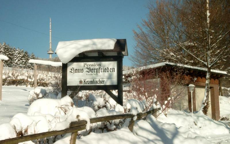 Pension Bergfrieden Schmallenberg Exteriör bild